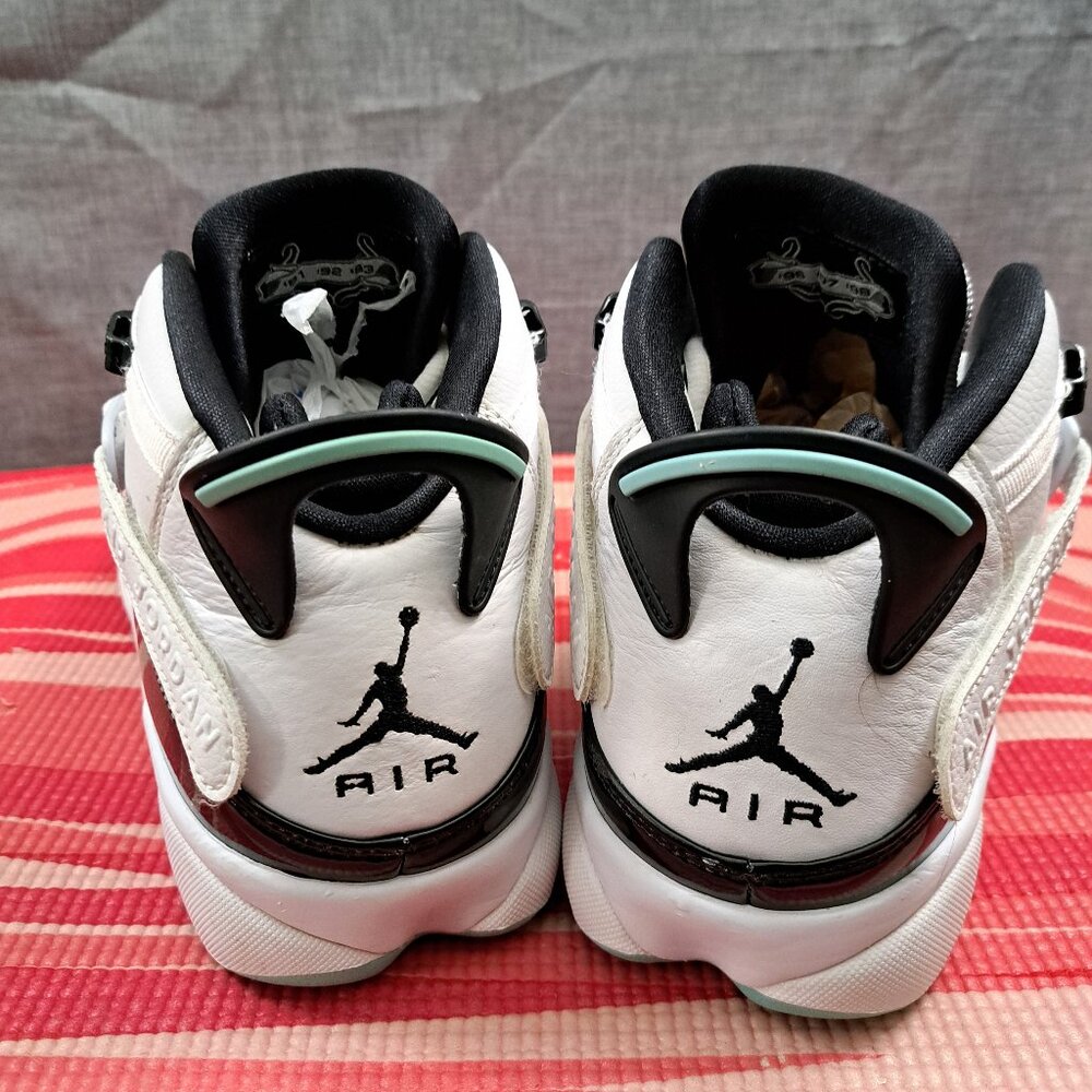 %Size 9.5 Nike Jordan 6 Rings White Tropical Twist Concord Men AJ27 - Picture 4 of 13